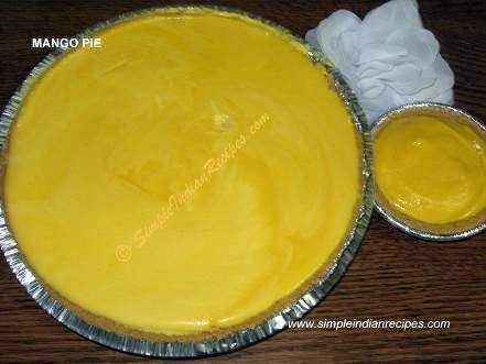 No Bake Mango Pie